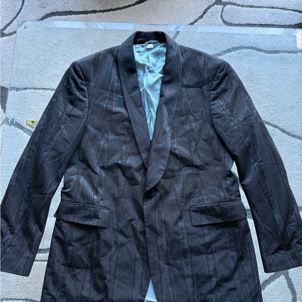 Gucci Moiré Black Blazer